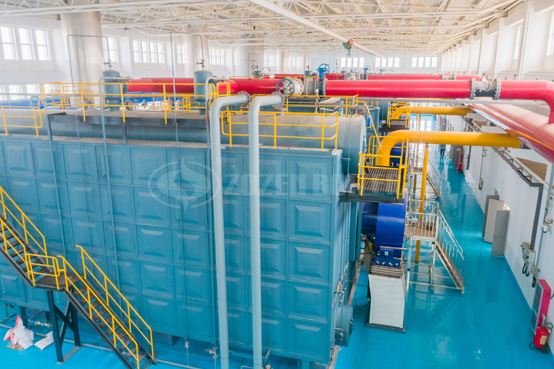 58MW SZS系列燃氣熱水鍋爐項目
