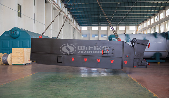 江西華晨香料化工200萬大卡YQW系列燃?xì)鈱?dǎo)熱油鍋爐項目