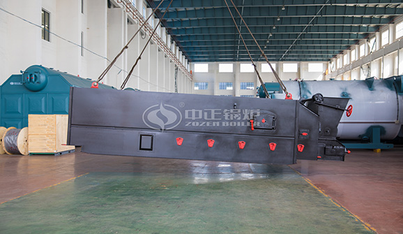 上海恒紐科技360萬(wàn)大卡YQW系列燃?xì)馀P式導(dǎo)熱油鍋爐+配套余熱鍋爐